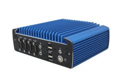 无风扇工控电脑主机四核J1900准系统双INTEL i-210网口6个串口工控机微电脑